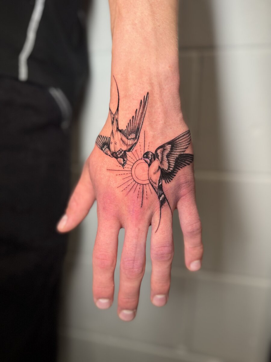 Black and grey realism tattoo by Renata — Coolangatta Gold Coast